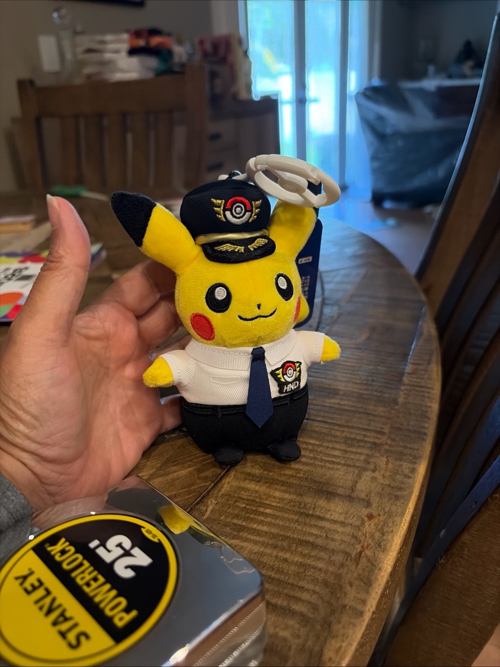 Brand New Pokemon Haneda Airport HND Pikachu Plush Limited Edition Pilot Japan